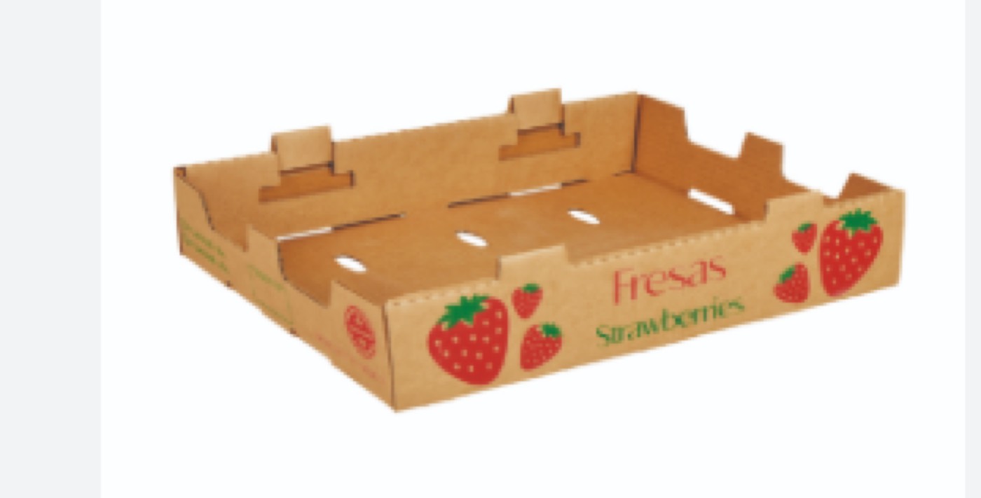 Caja troquelada